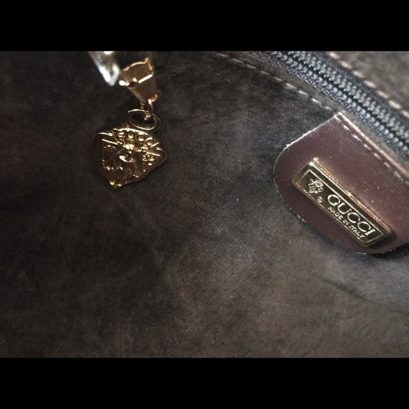 Gucci Brown Leather Vintage Crossbody Bag - Picture 4 of 8